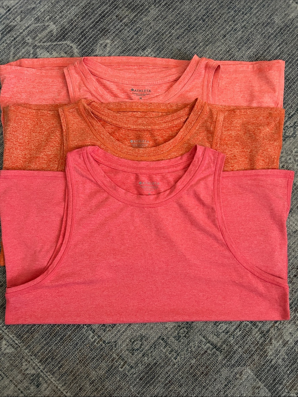3 Athleta Uptempo Tanks Size Medium